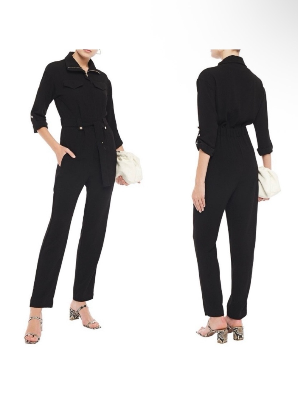 Maje Black Jumpsuit
